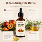 ReGrowth™ Pure Batana Hair Oil with Rosemary — 60ml