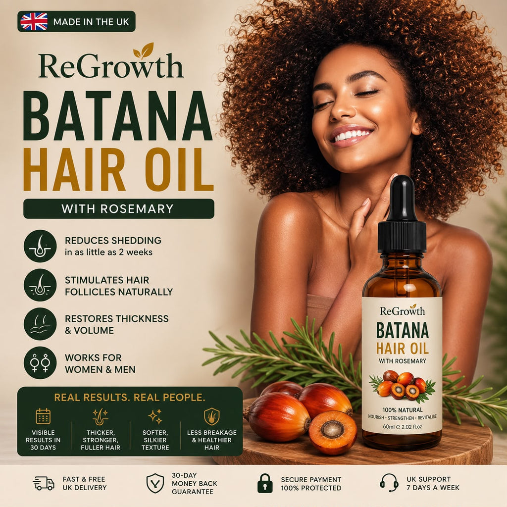 ReGrowth™ Pure Batana Hair Oil with Rosemary — 60ml
