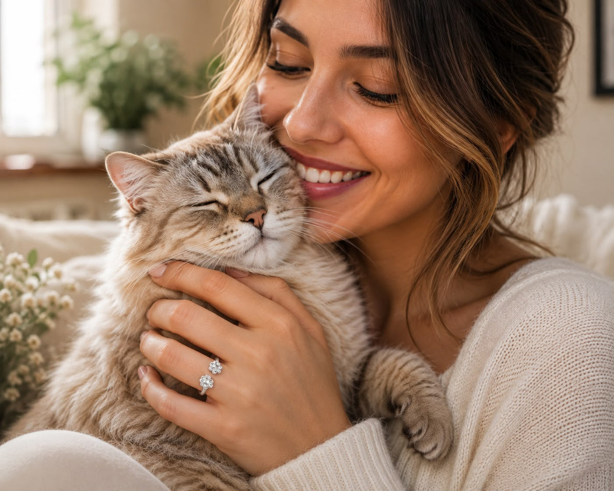 ForeverPaws™ Paw Hug Ring - For Pet Parents